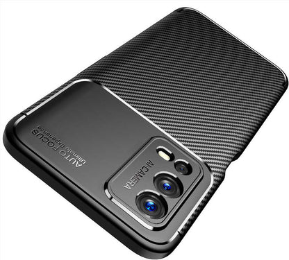 Oppo A55 4g Kılıf Mnc Negro Silikon Kapak-Siyah
