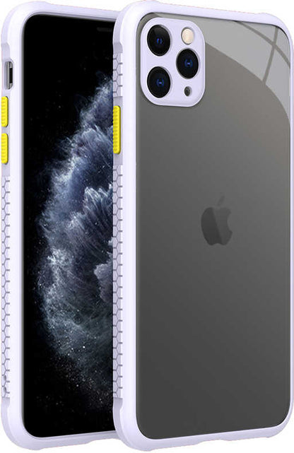 iPhone 11 Pro Max Kılıf mnc Kaff Kapak-Mor