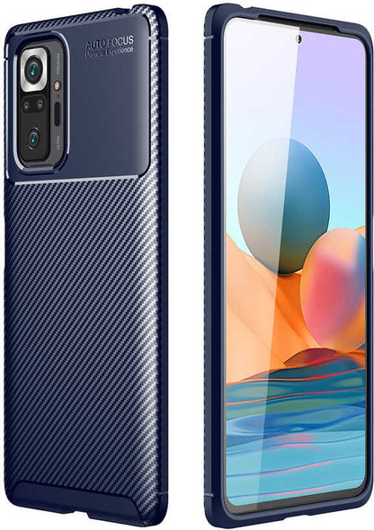 Xiaomi Redmi Note 10 Pro Kılıf Mnc Negro Silikon Kapak-Lacivert