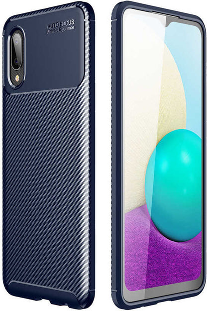 Galaxy A02 Kılıf Mnc Negro Silikon Kapak-Lacivert