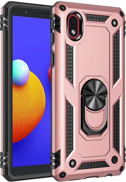 Galaxy A01 Core Kılıf Mnc Vega Kapak-Rose Gold