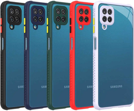 Galaxy A12 Kılıf mnc Kaff Kapak-Koyu Yeşil