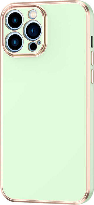 iPhone 12 Pro Max Kılıf Mnc Bark Kapak-Yeşil