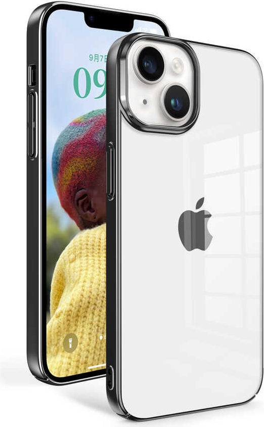 Apple iPhone 14 Kılıf Mnc Sun Kapak-Siyah