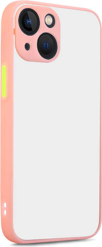 iPhone 13 Mini Kılıf Mnc Hux Kapak-Pembe