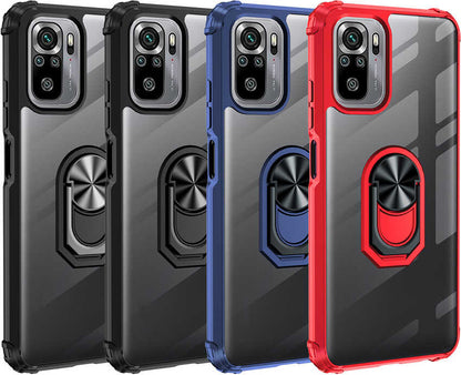 Xiaomi Redmi Note 10 Kılıf Mnc Mola Kapak-Kırmızı