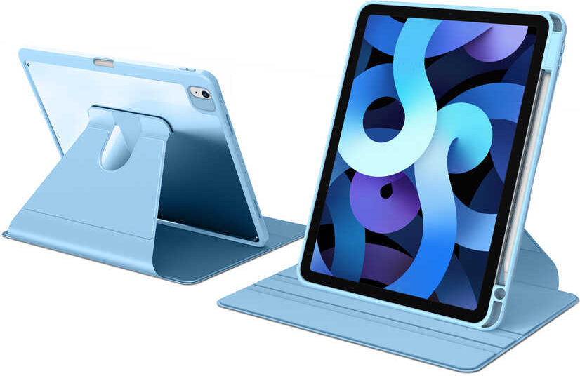 iPad 11.nesil 2025 Kılıf Mnc Nayn Dönebilen Standlı Kılıf - Siyah