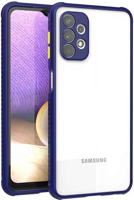 Galaxy A32 4g Kılıf mnc Kaff Kapak-Lacivert