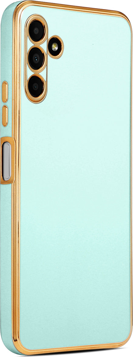 Galaxy A04S Kılıf Mnc Bark Kapak-Mavi Açık