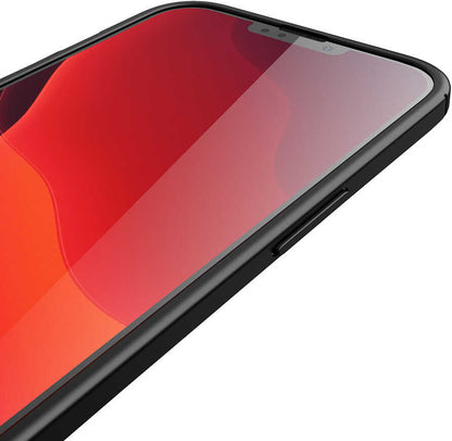 iPhone 13 Mini Kılıf Mnc Niss Silikon Kapak-Kırmızı