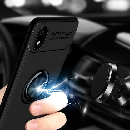 Galaxy A01 Core Kılıf Mnc Ravel Silikon Kapak-Siyah