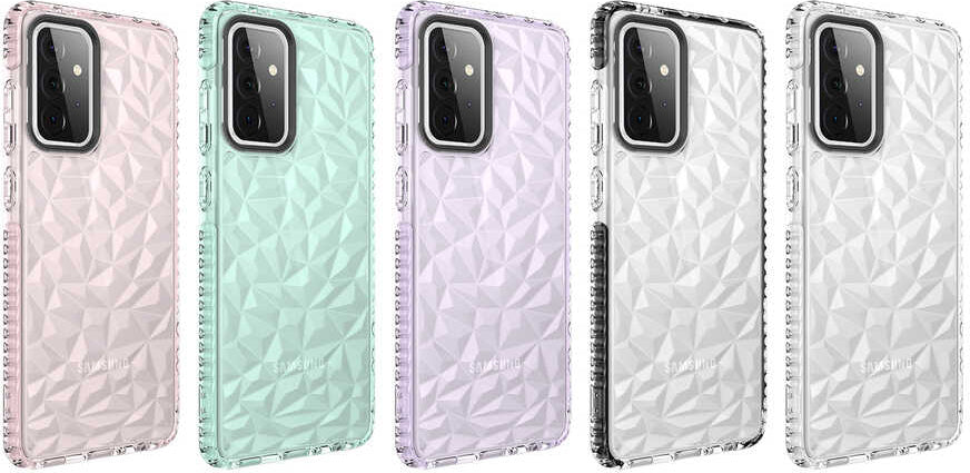 Galaxy A72 Kılıf Mnc Buzz Kapak-Pembe