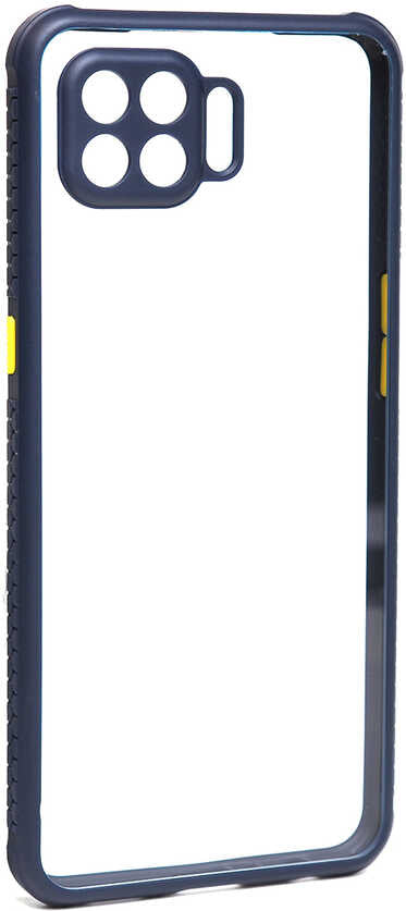 Oppo Reno 4 Lite Kılıf mnc Kaff Kapak-Lacivert