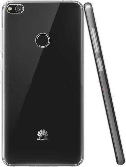 Huawei P8 Lite Kılıf Mnc Süper Silikon Kapak-Renksiz