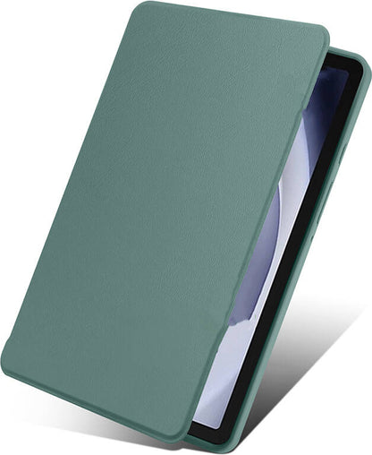 Galaxy Tab A9 Kılıf Uyumlu Mnc Termik Kalem Bölmeli Dönebilen Standlı Kılıf-Lavendery Gray