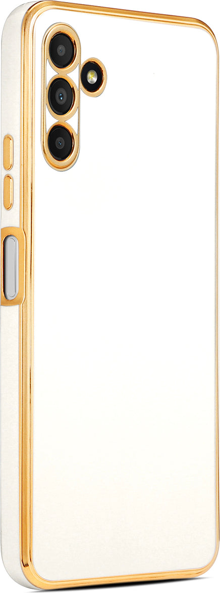 Galaxy A04S Kılıf Mnc Bark Kapak-Beyaz