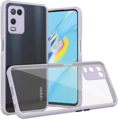 Oppo A54 4g Kılıf mnc Kaff Kapak-Mor