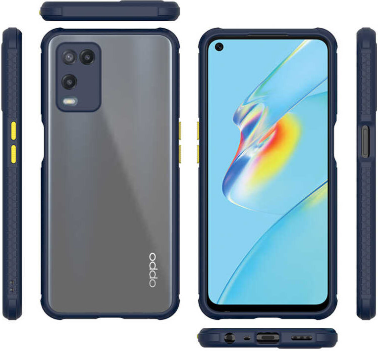Oppo A54 4g Kılıf mnc Kaff Kapak-Kırmızı