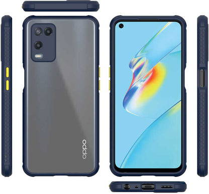 Oppo A54 4g Kılıf mnc Kaff Kapak-Kırmızı