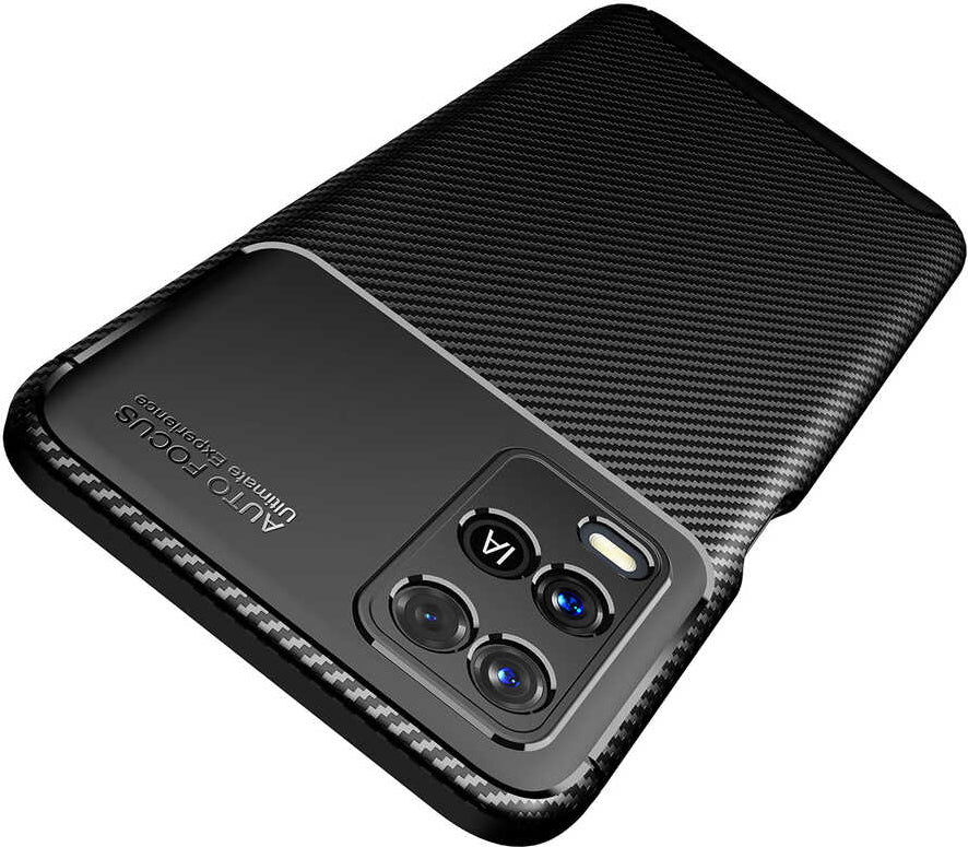 Oppo A54 4g Kılıf Mnc Negro Silikon Kapak-Lacivert