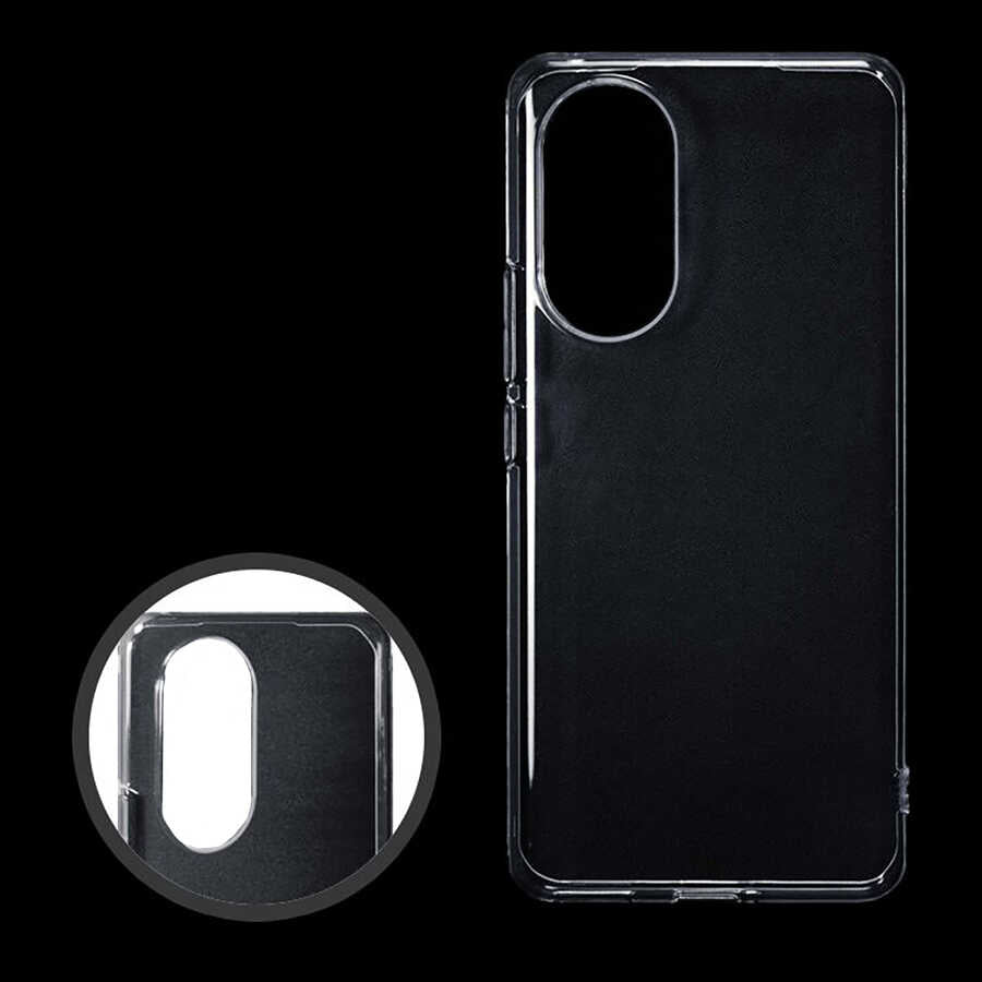 Huawei Nova 9 Kılıf Mnc Süper Silikon Kapak-Renksiz