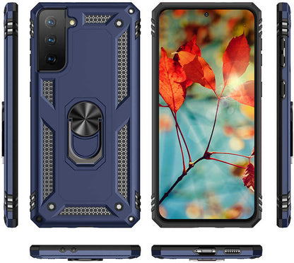 Galaxy S21 Plus Kılıf Mnc Vega Kapak-Rose Gold