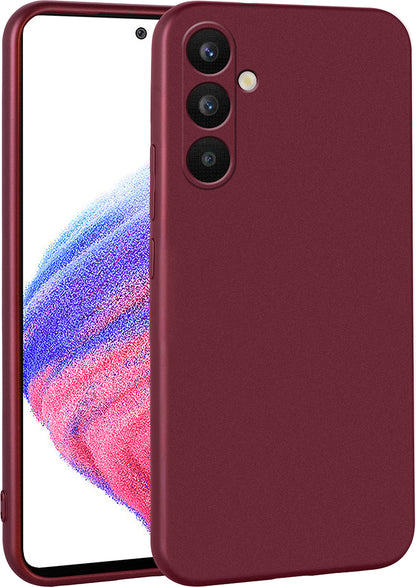 Galaxy A34 Kılıf Mnc Premier Silikon Kapak-Mürdüm