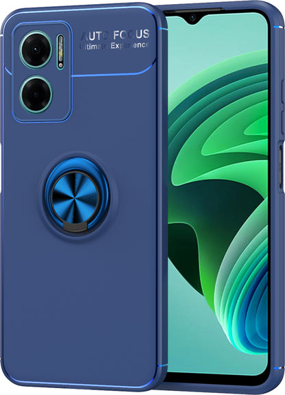 Xiaomi Redmi Note 11E Kılıf Mnc Ravel Silikon Kapak-Mavi