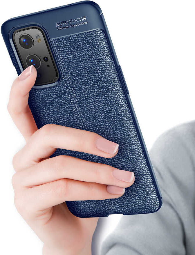 One Plus 9 Pro Kılıf Mnc Niss Silikon Kapak-Siyah
