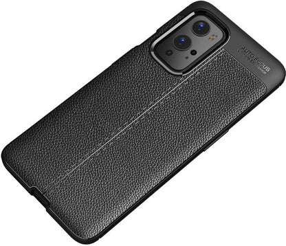One Plus 9 Pro Kılıf Mnc Niss Silikon Kapak-Siyah