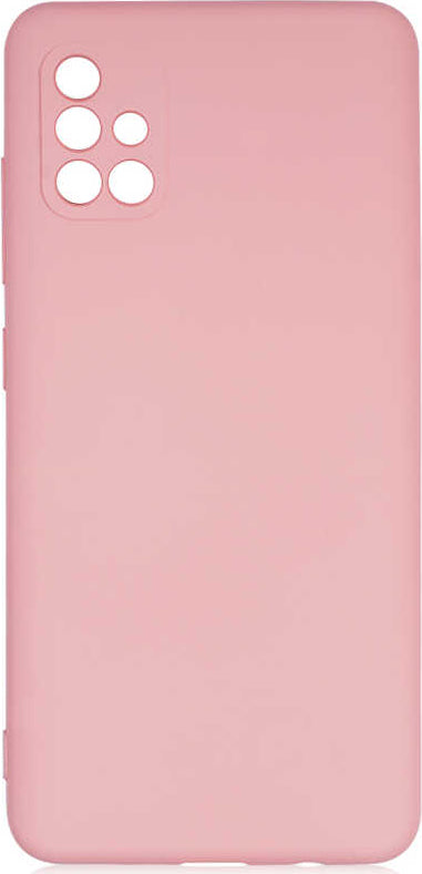 Galaxy A51 Kılıf Mnc Mara Laaakan Kapak-Pembe Açık