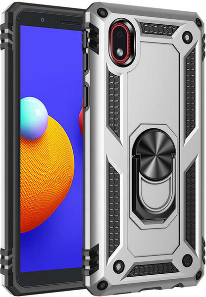 Galaxy A01 Core Kılıf Mnc Vega Kapak-Gri