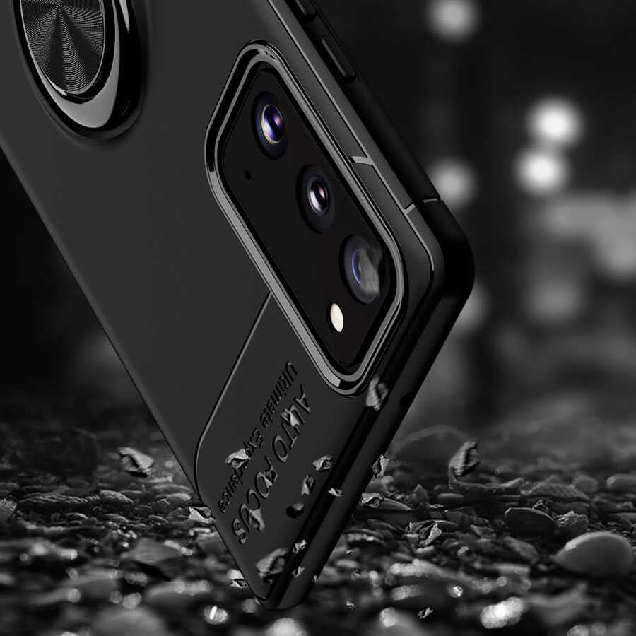 Galaxy S20 Fe Kılıf Mnc Ravel Silikon Kapak-Kırmızı
