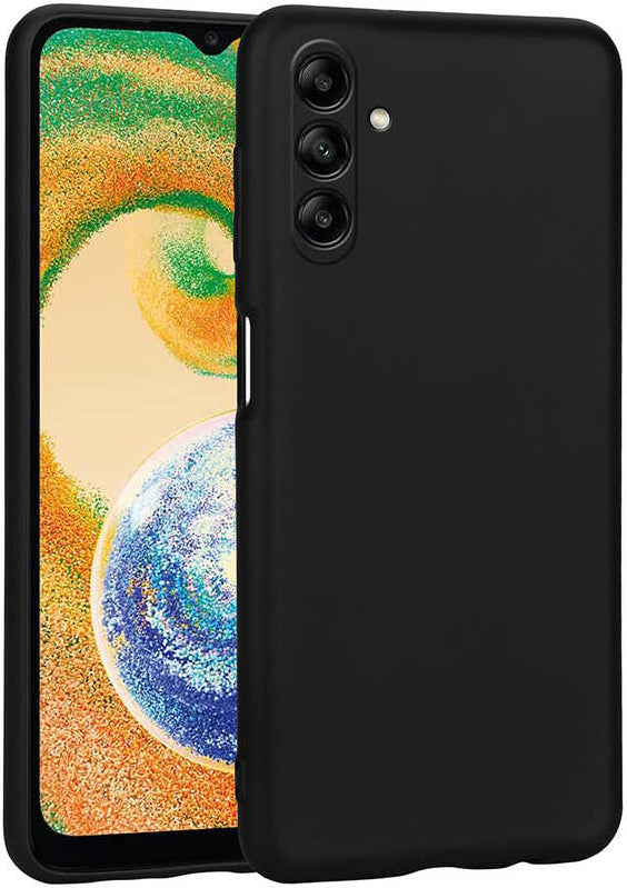 Galaxy A04S Kılıf Mnc Premier Silikon Kapak-Siyah