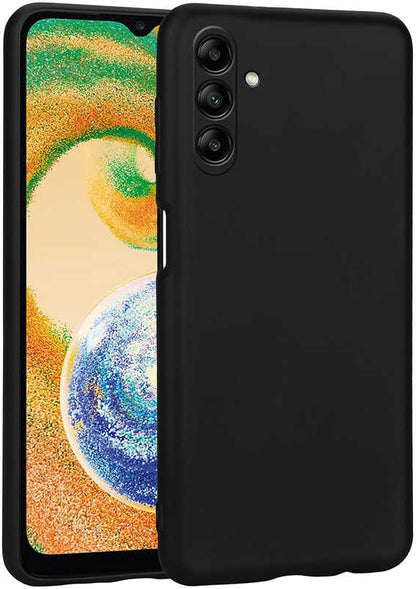 Galaxy A04S Kılıf Mnc Premier Silikon Kapak-Siyah