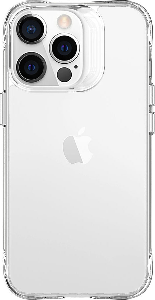 Apple iPhone 13 Pro Kılıf Mnc Şeffaf Ultra Ince Airbag Tasarımlı Okka Kapak-Renksiz