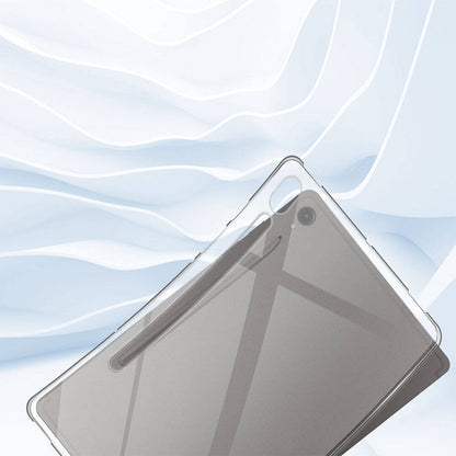 Galaxy Tab S9 Kılıf  Uyumlu Mnc Tablet Süper Silikon Kapak-Renksiz