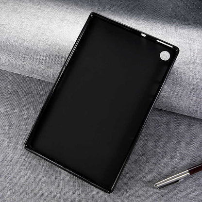 Lenovo M10 Plus TB-X606F Kılıf  Uyumlu Mnc Tablet Süper Silikon Kapak-Renksiz