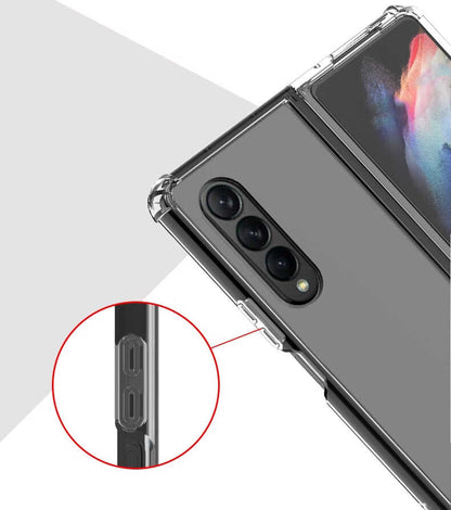 Galaxy Z Fold 4 Kılıf Mnc Nitro Anti Shock Silikon-Renksiz
