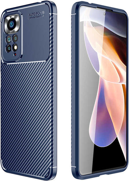 Xiaomi Redmi Note 12 Pro 4g Kılıf Mnc Negro Silikon Kapak-Lacivert