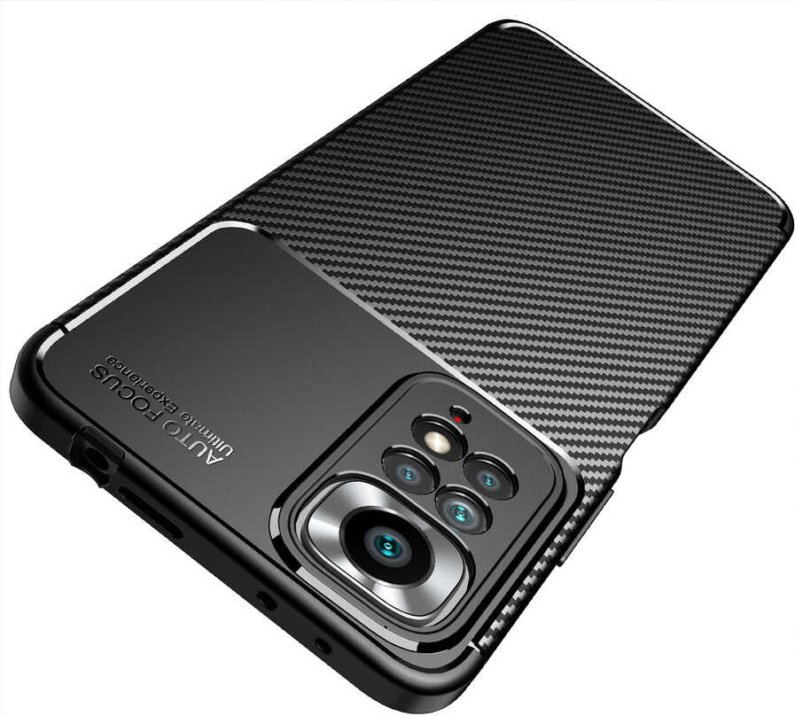 Xiaomi Redmi Note 12 Pro 4g Kılıf Mnc Negro Silikon Kapak-Lacivert