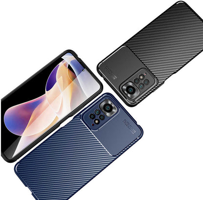 Xiaomi Redmi Note 12 Pro 4g Kılıf Mnc Negro Silikon Kapak-Lacivert