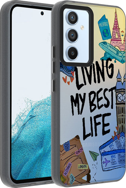 Galaxy A14 Kılıf Desenli Mnc Dragon Sert Kapak-Seyahat