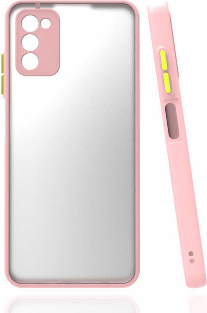 Galaxy A03S Kılıf Mnc Hux Kapak-Pembe