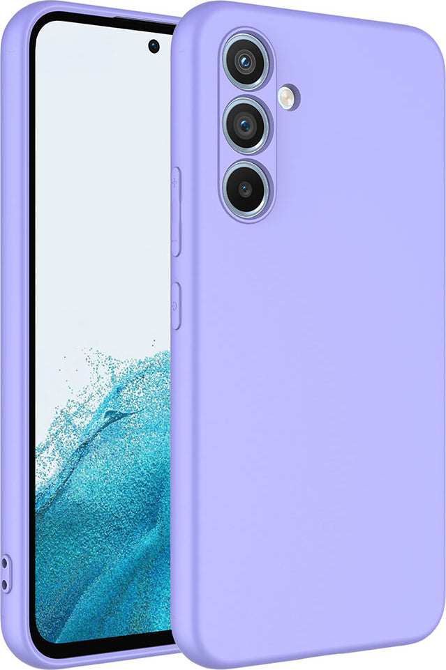 Galaxy A34 Kılıf Mnc Mara Laaakan Kapak-Lila