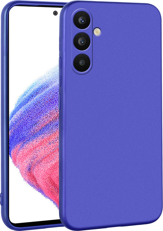 Galaxy A34 Kılıf Mnc Premier Silikon Kapak-Saks Mavi
