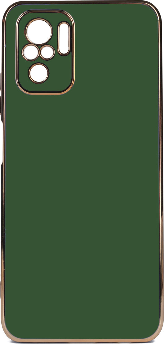 Xiaomi Redmi Note 10 Kılıf Mnc Bark Kapak-Koyu Yeşil