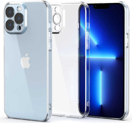 iPhone 12 Pro Max Kılıf Mnc Fizy Kapak-Renksiz