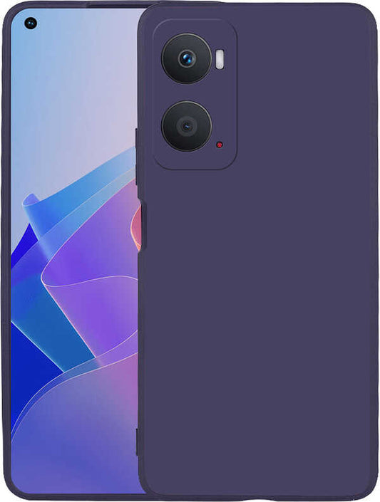 Oppo A96 4g Kılıf Mnc Premier Silikon Kapak-Lacivert