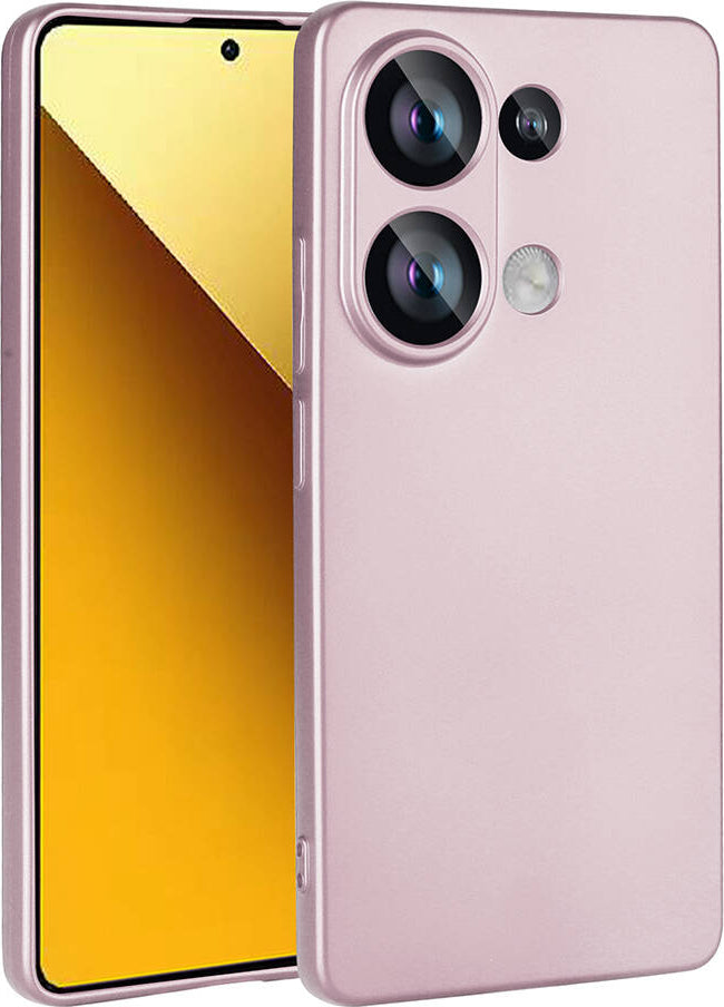 Xiaomi Poco M6 Pro 4g Kılıf Mnc Premier Silikon Kapak-Rose Gold